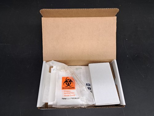 DNA kit as packaged in box