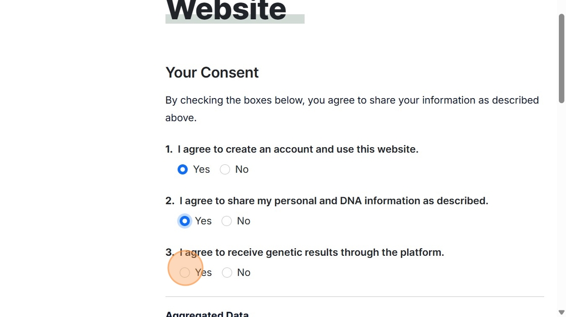 Answer Consent Questions